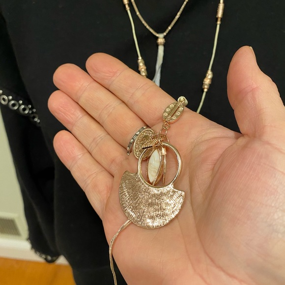 New Free People River and Roads Layered Necklace - Picture 5 of 6